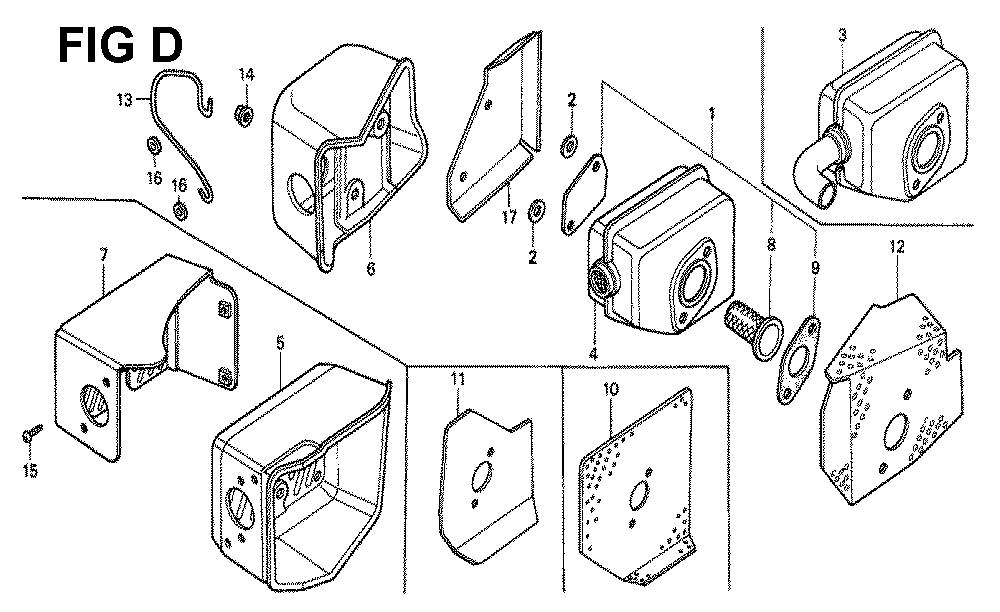 Fig-11 Diagram and Parts List for GXV160K1 Type SFLA Honda Engine