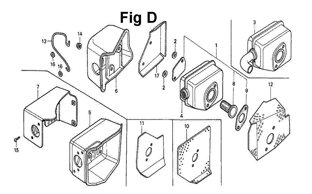 Fig-8 Diagram and Parts List for GXV160 Type N12 Honda Engine