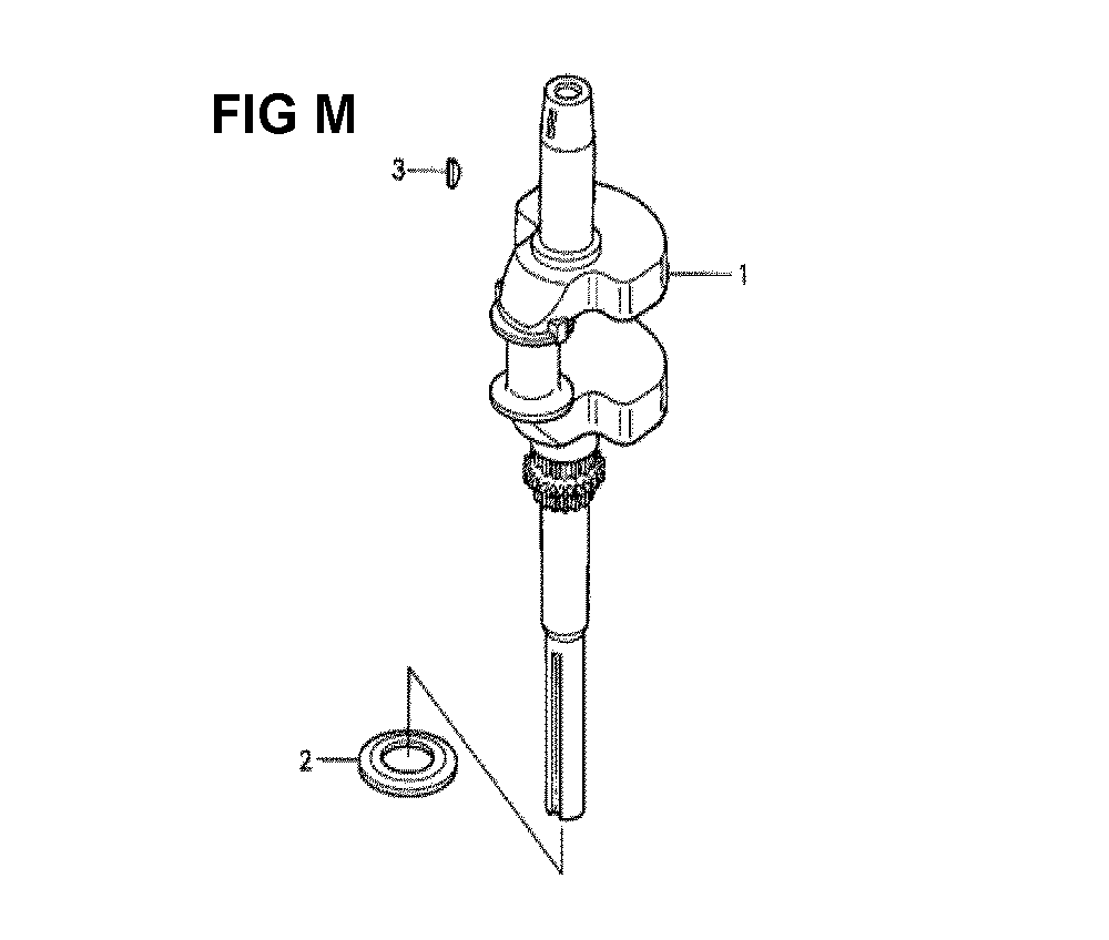 Fig-13 Diagram and Parts List for GXV530 Type DXA1A Honda Engine