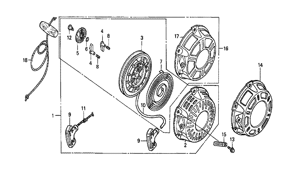 Fig-0 Diagram and Parts List for GX160K1 (VXM)(20-8669999) Honda Engine