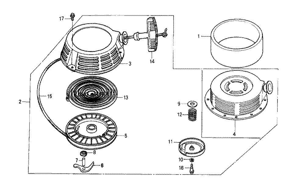 Fig-0 Diagram and Parts List for GXV270 Type DN2 Honda Engine