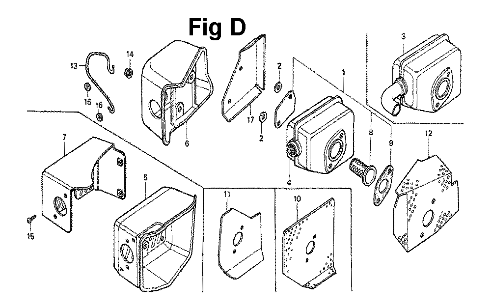 Fig-6 Diagram and Parts List for GXV160K1 Type N62 Honda Engine