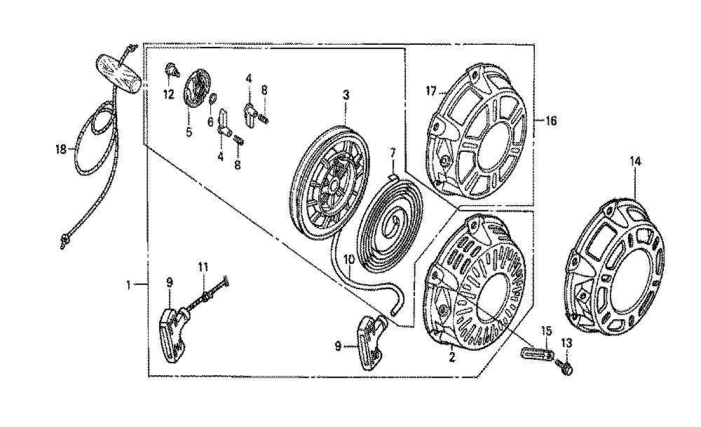 Fig-0 Diagram and Parts List for GX160K1 (SX)(20-8669999) Honda Engine