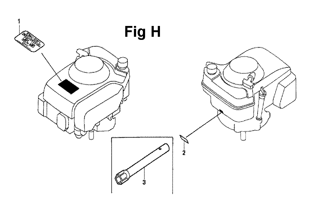 Fig-9 Diagram and Parts List for GXV160A1 Type N12 Honda Engine