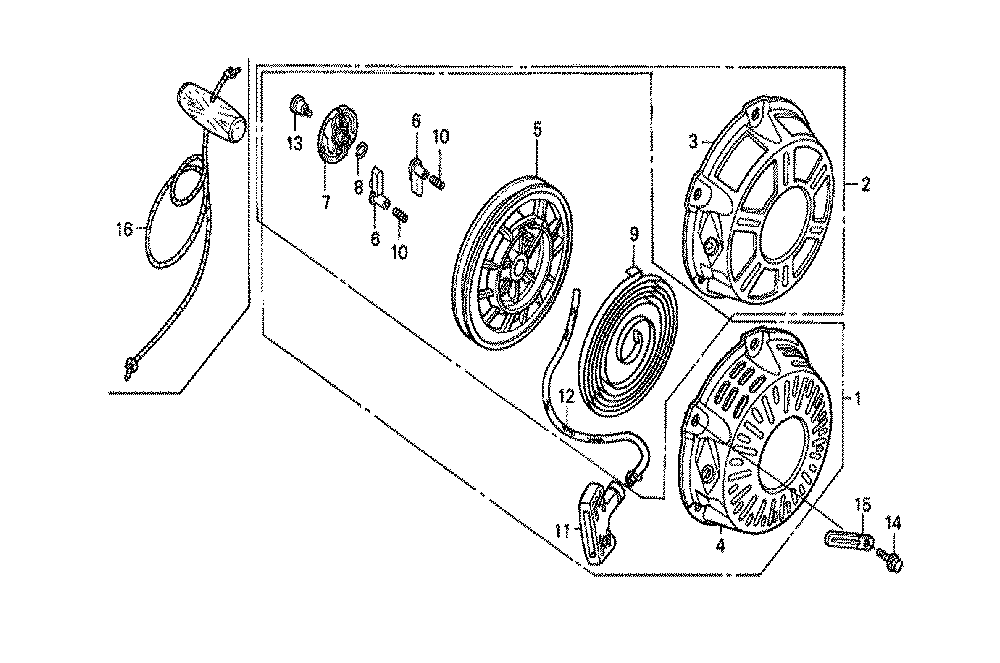 Fig-0 Diagram and Parts List for GX160K1 (SSK1)(86-9099999) Honda Engine