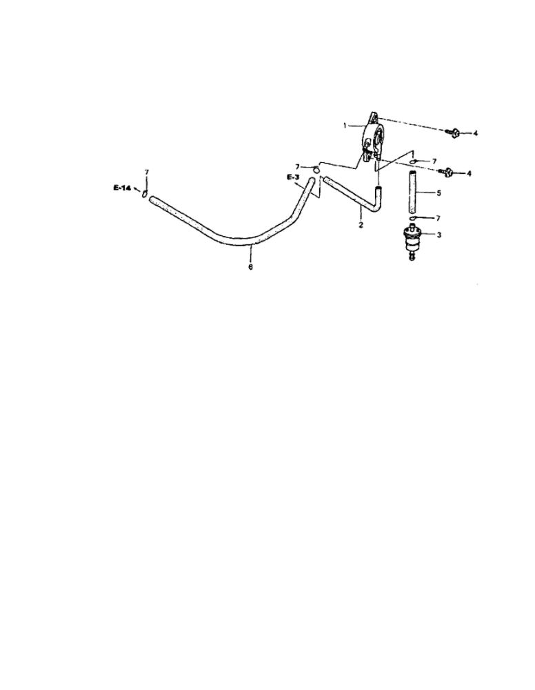 Fuel Pump Diagram and Parts List for GCV-530-EXA2  Honda Engine