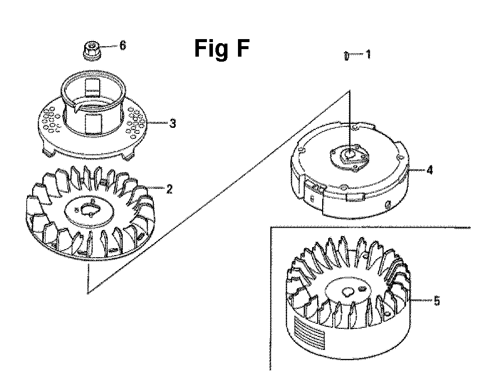Fig-5 Diagram and Parts List for GXV160UH2 Type N5AH Honda Engine