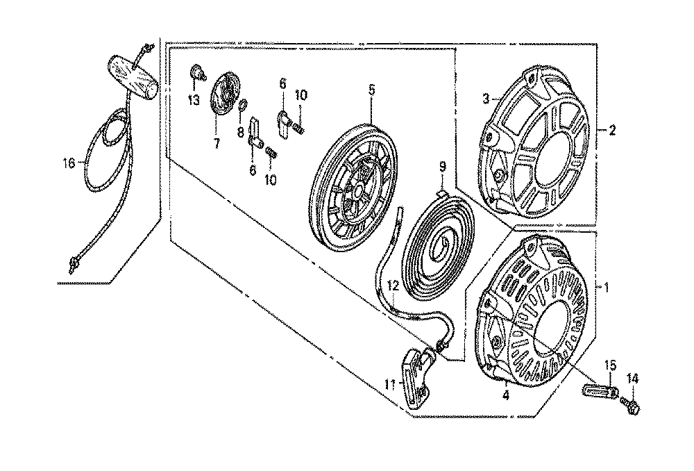 Fig-0 Diagram and Parts List for GX160K1 (SNX1)(86-9099999) Honda Engine