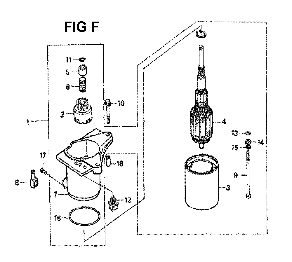 Fig-5 Diagram and Parts List for GXV160K1 Type N1M Honda Engine