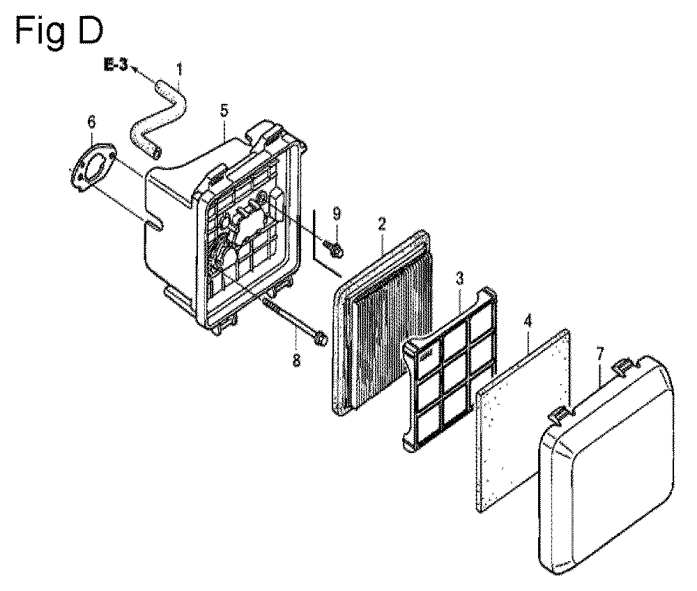 Fig-4 Diagram and Parts List for GSV190LA Type S3T Honda Engine