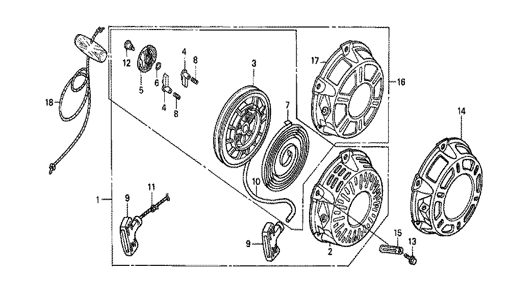 Fig-0 Diagram and Parts List for GX160K1 (VA2)(20-8669999) Honda Engine