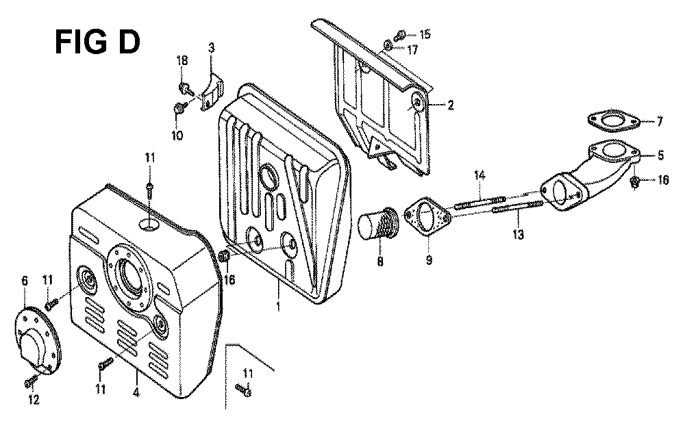 Fig-1 Diagram and Parts List for GXV340K2 Type DNG4 Honda Engine