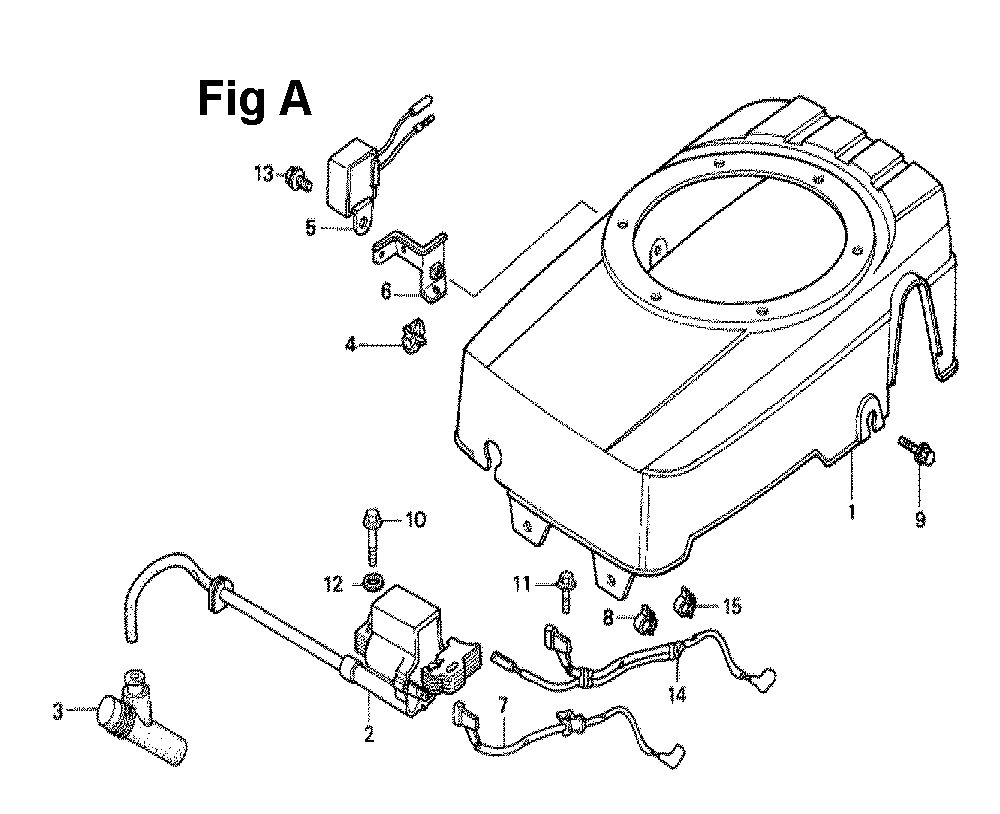 Fig-13 Diagram and Parts List for GXV160 Type A1L2 Honda Engine