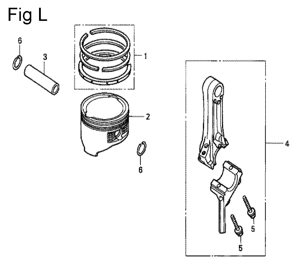 Fig-12 Diagram and Parts List for GC160 Type QHEP Honda Engine
