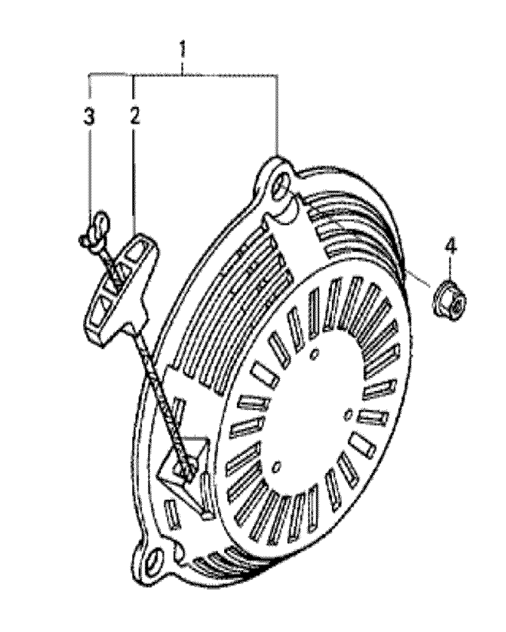 Fig-0 Diagram and Parts List for GS190A Type SBE6 Honda Engine