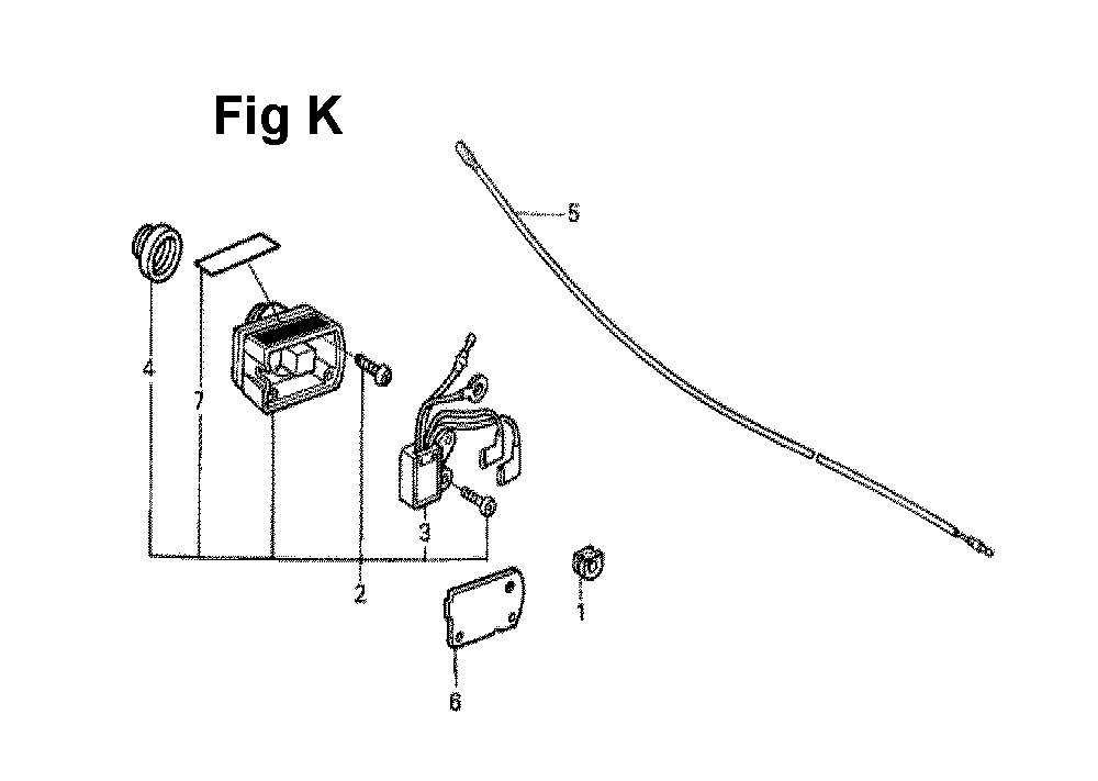 Fig-5 Diagram and Parts List for GXV120 Type N2SS Honda Engine