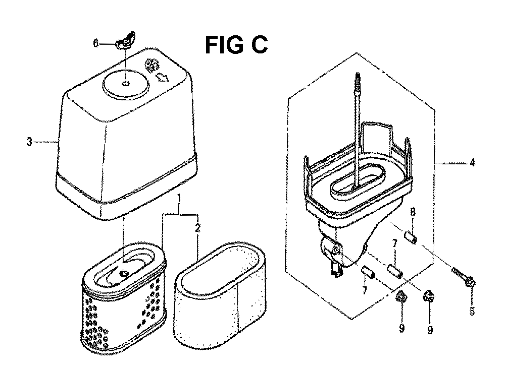 Fig-13 Diagram and Parts List for GXV340K2 Type DX2 Honda Engine