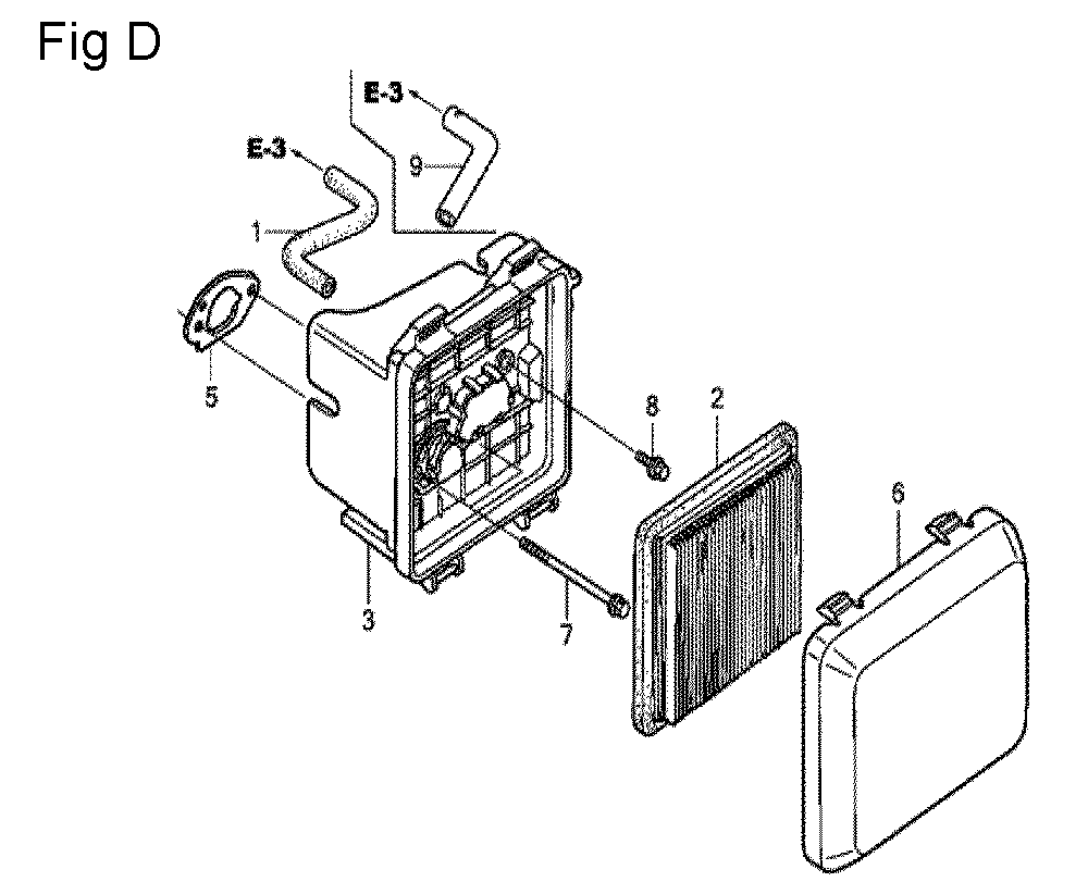 Fig-4 Diagram and Parts List for GCV160LA0 Type SBT Honda Engine