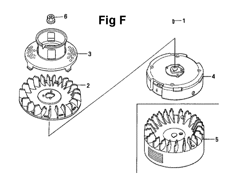 Fig-1 Diagram and Parts List for GXV160UH2 Type N1MH Honda Engine