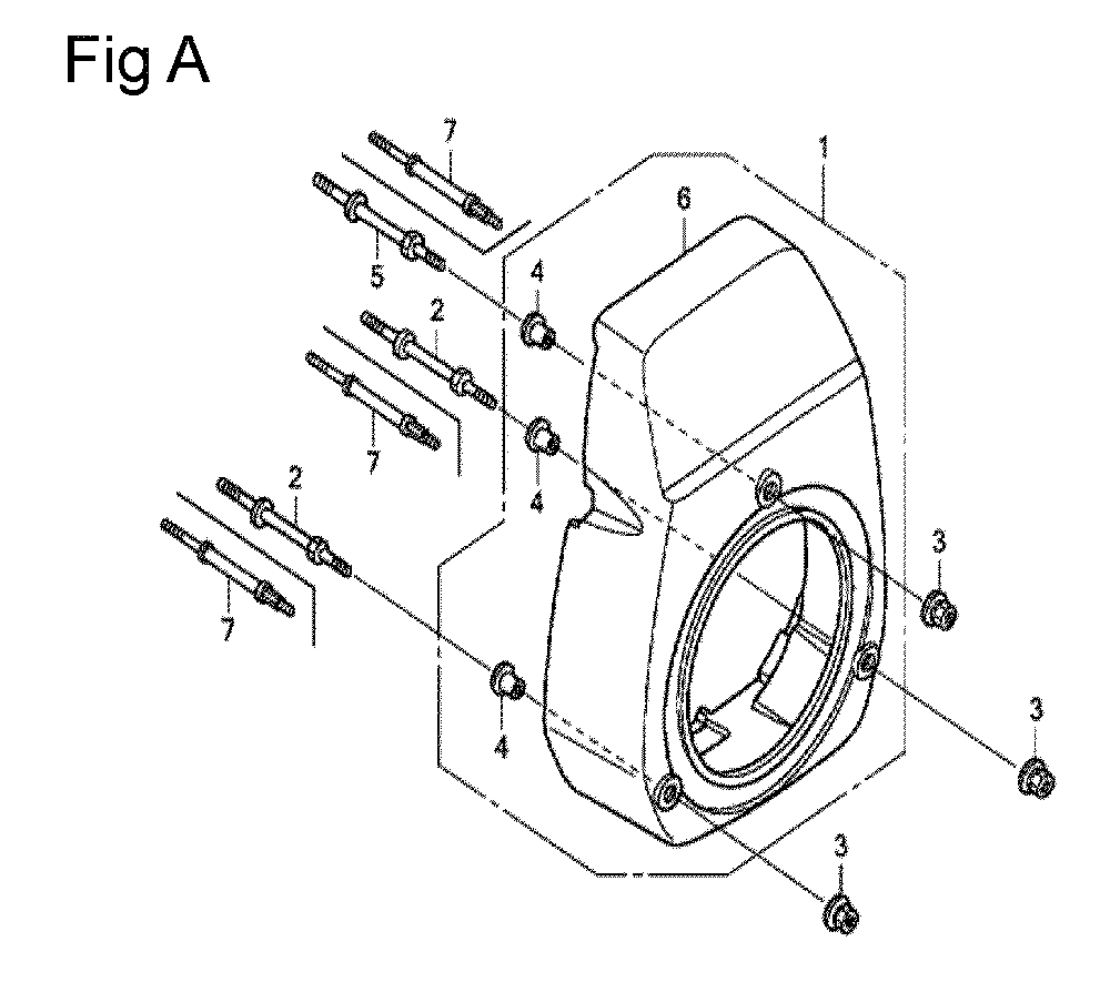 Fig-1 Diagram and Parts List for GC160 Type SHE Honda Engine