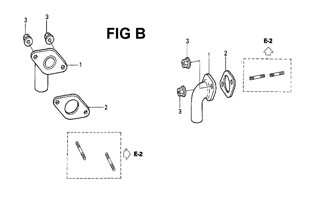 Fig-6 Diagram and Parts List for GXV530 Type PXA1A Honda Engine