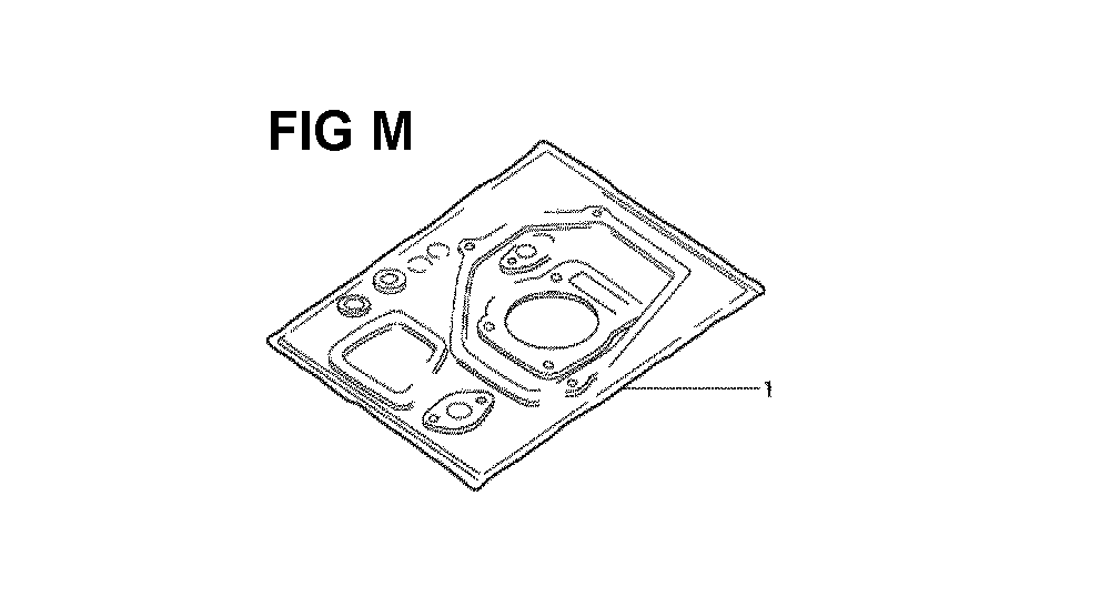 Fig-11 Diagram and Parts List for GXV160 Type SFS Honda Engine