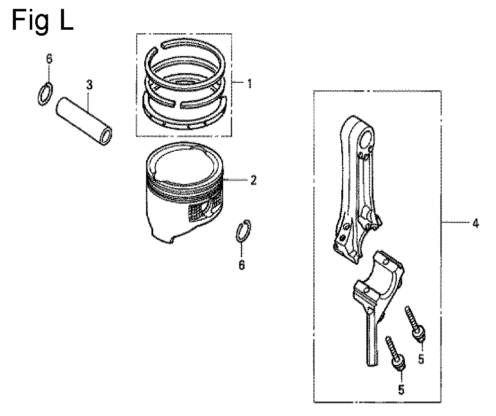 Fig-12 Diagram and Parts List for GC160 Type QHU Honda Engine