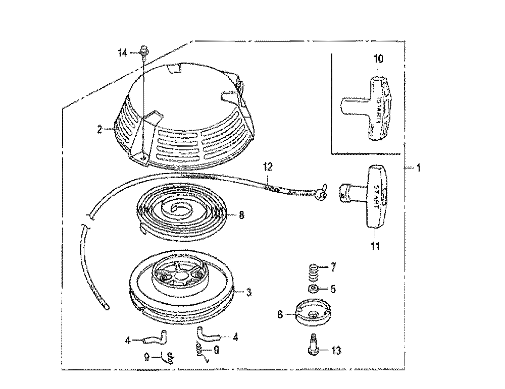 Fig-0 Diagram and Parts List for GXV160UH2 Type T1AH Honda Engine