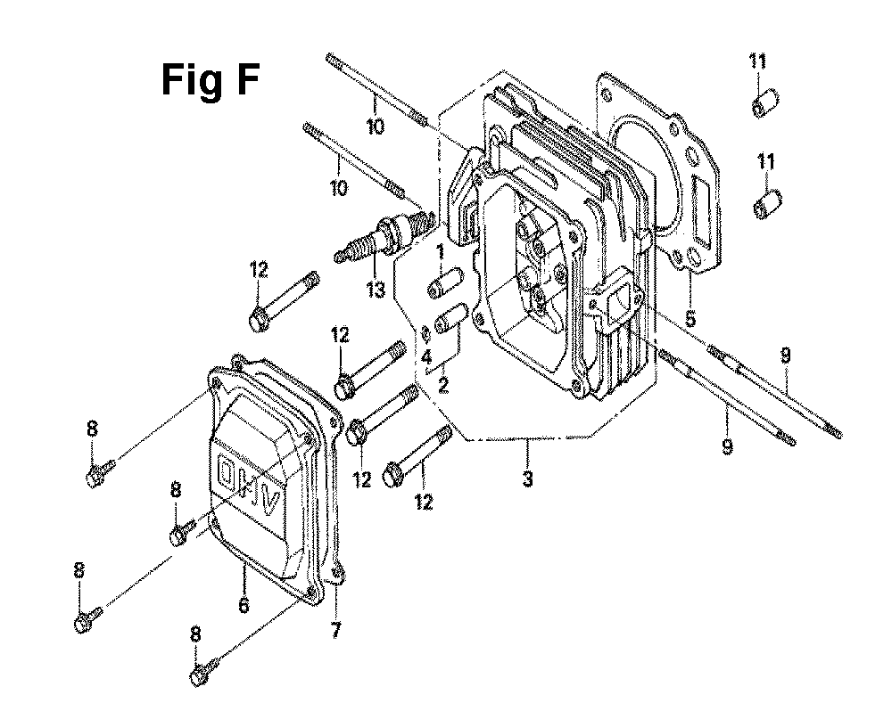 Fig-5 Diagram and Parts List for GXV160UA1 Type A1AS Honda Engine