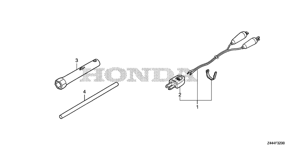 Tool-Other Parts Diagram and Parts List for EU2200IT (Type  AG)(EAMT-1000001 - 9999999) Honda Generator