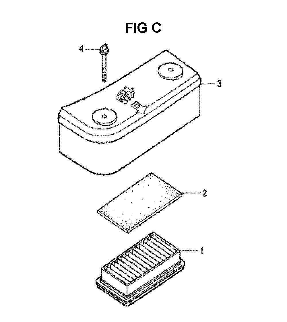 Fig-12 Diagram and Parts List for GXV140 Type A1K6 Honda Engine