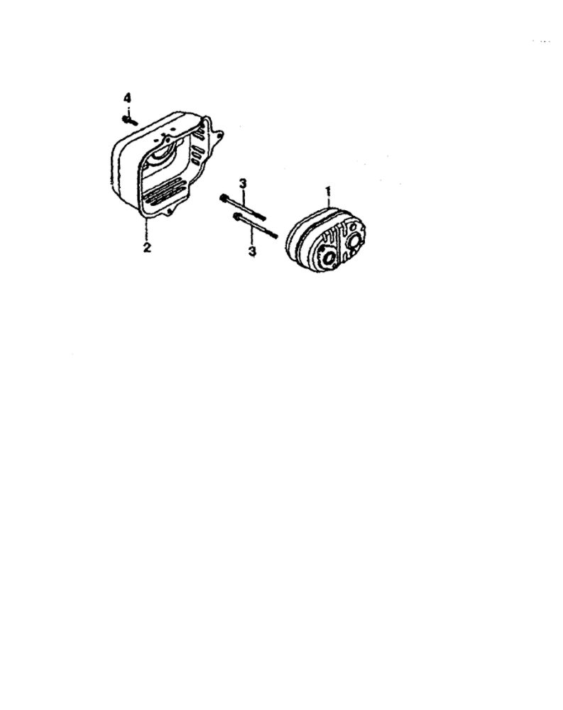 Muffler Diagram and Parts List for GCV-160-A1AE  Honda Engine
