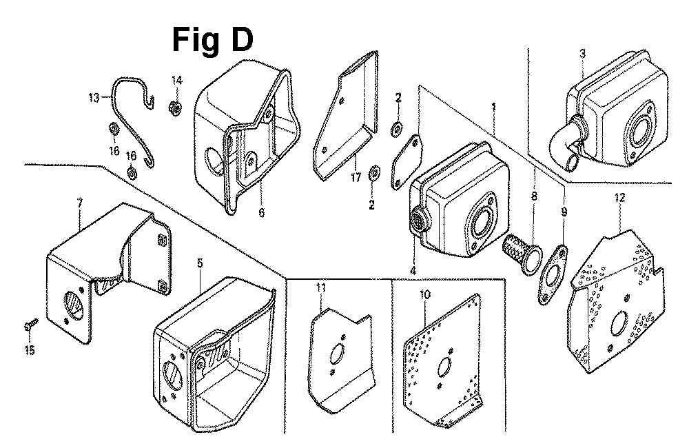 Fig-12 Diagram and Parts List for GXV160 Type A1L2 Honda Engine