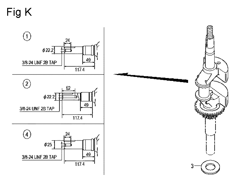 Fig-11 Diagram and Parts List for GCV160LE Type A7H1 Honda Engine