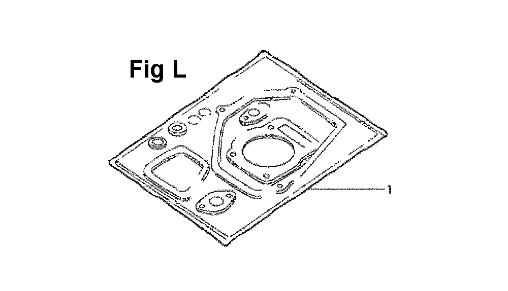 Fig-2 Diagram and Parts List for GXV160K1 Type A12 Honda Engine