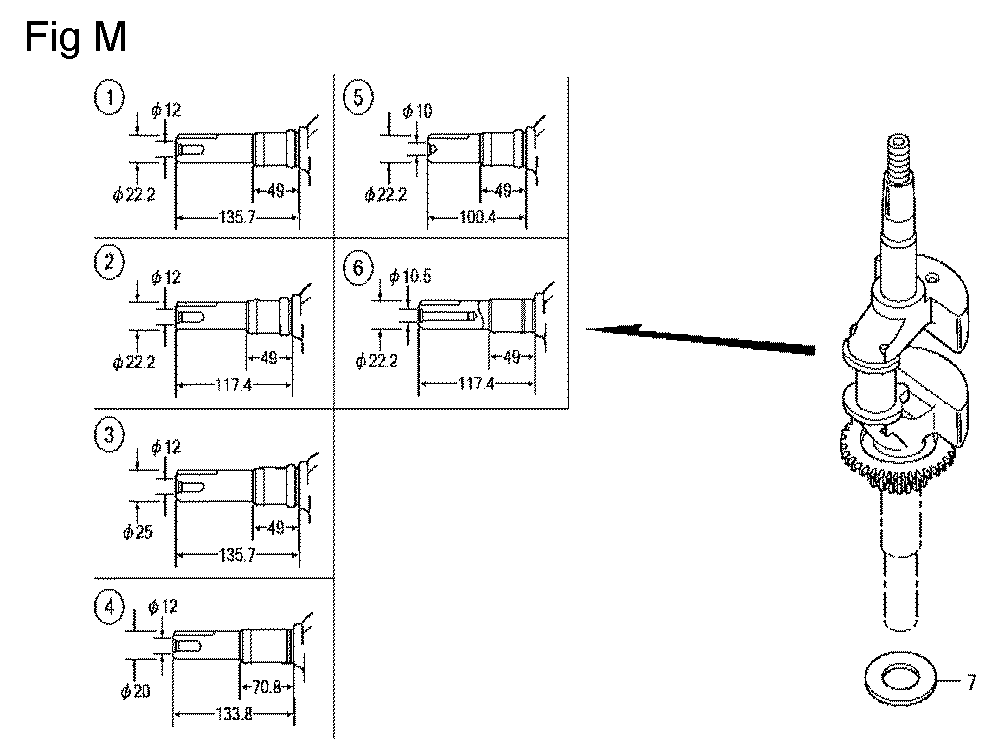 Fig-13 Diagram and Parts List for GCV160LA Type R3A Honda Engine