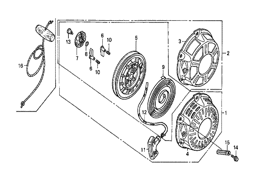 Fig-0 Diagram and Parts List for GX160K1 (SXU)(86-9099999) Honda Engine
