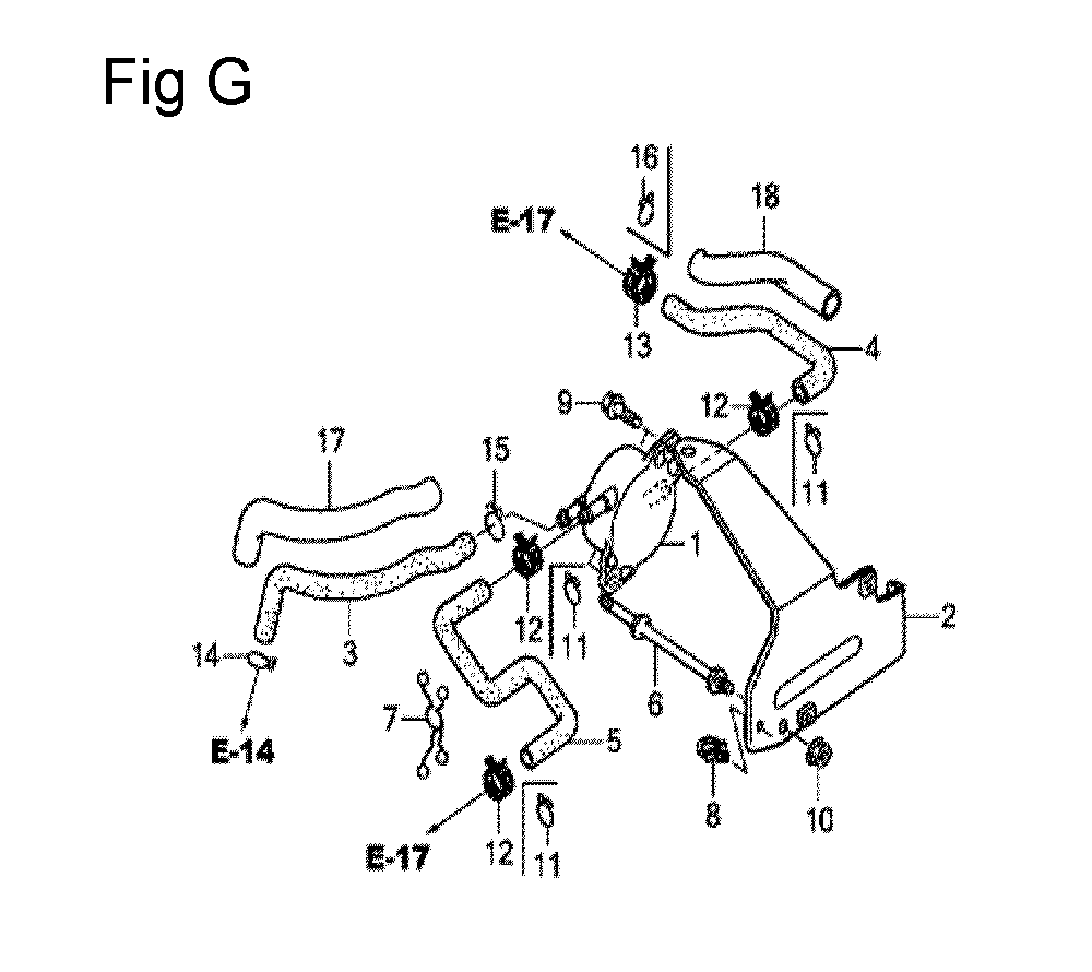 Fig-7 Diagram and Parts List for GCV160LA0 Type N7A1 Honda Engine
