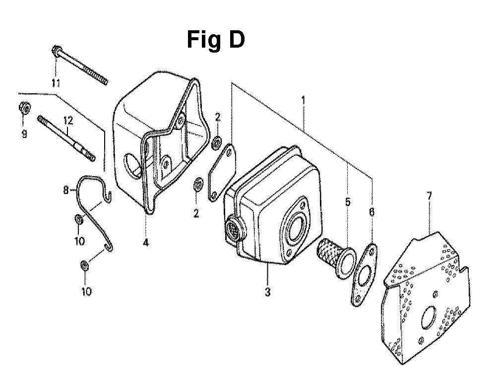Fig-3 Diagram and Parts List for GXV140 Type A1KT Honda Engine