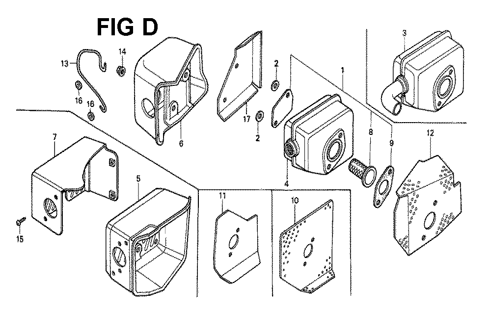 Fig-13 Diagram and Parts List for GXV160 Type N4C Honda Engine