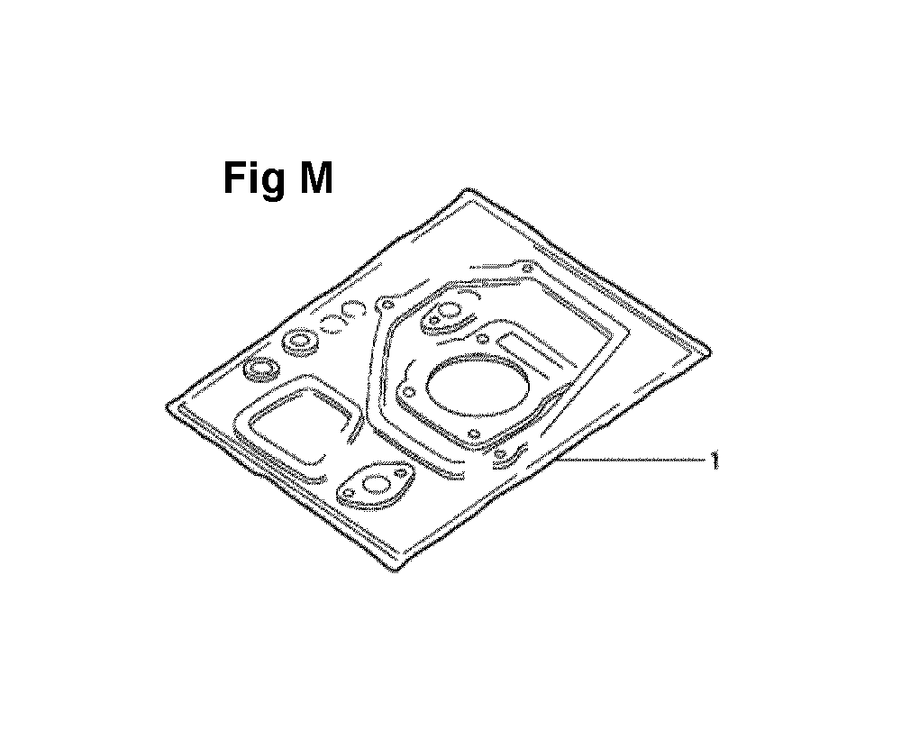 Fig-7 Diagram and Parts List for GXV140 Type A1KS Honda Engine