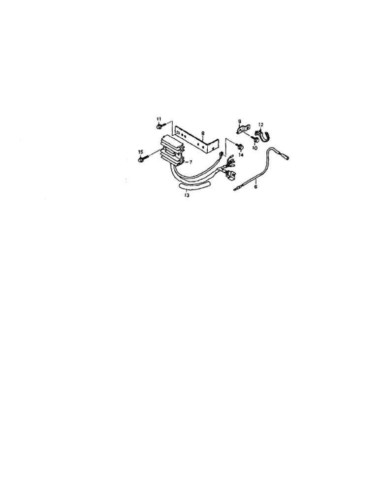 Regulator Rectifier Diagram and Parts List for GCV-530-EXA2  Honda Engine