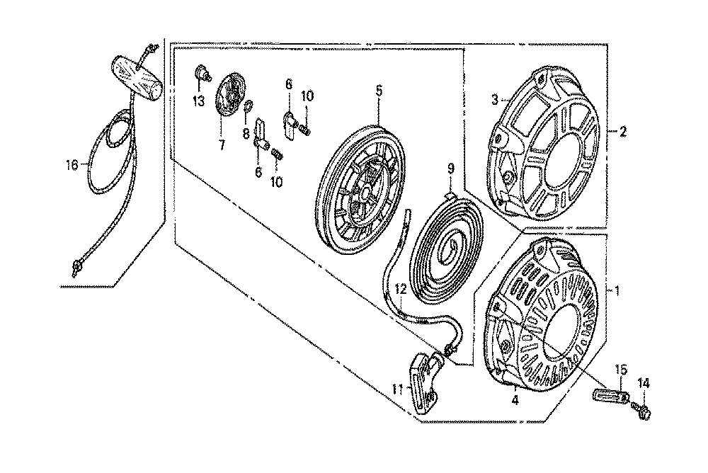 Fig-0 Diagram and Parts List for GX160K1 (SMJ1)(86-9099999) Honda Engine