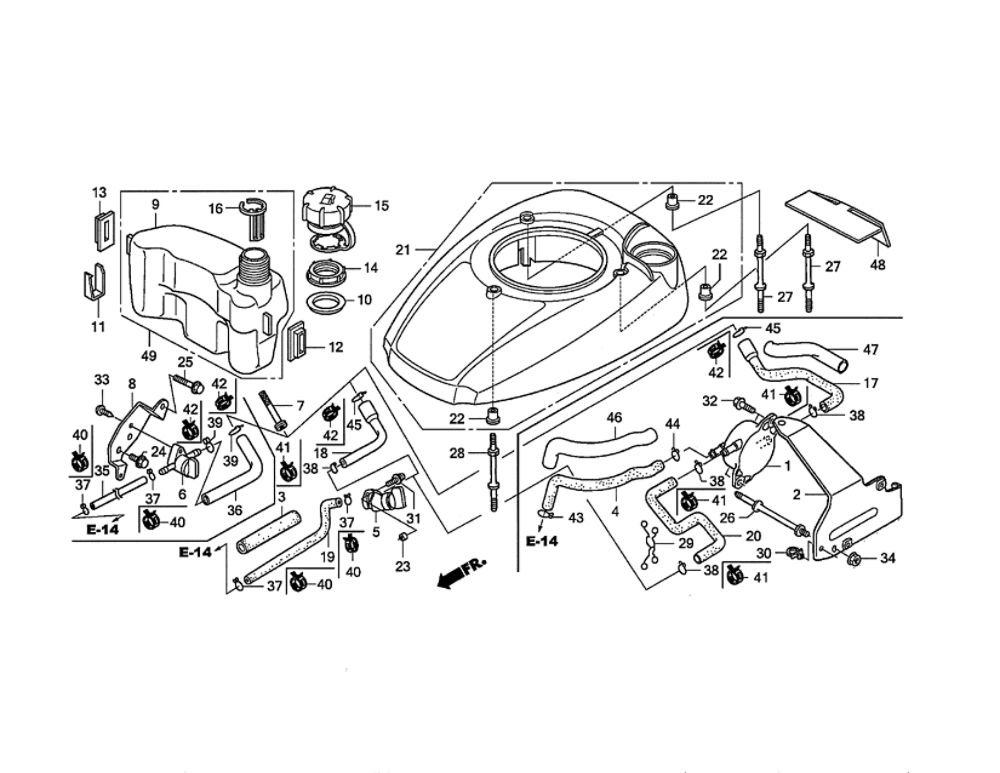 Fan Cover Diagram and Parts List for GCV160-LAOS3B  Honda Engine