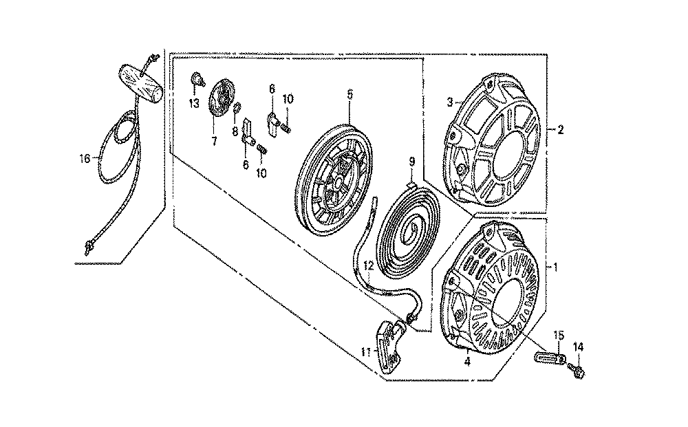 Fig-0 Diagram and Parts List for GX160K1 (QXS2)(86-9099999) Honda Engine