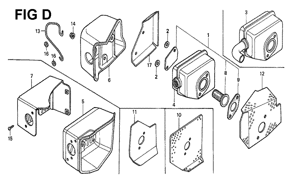 Fig-4 Diagram and Parts List for GXV160K1 Type SFSK Honda Engine