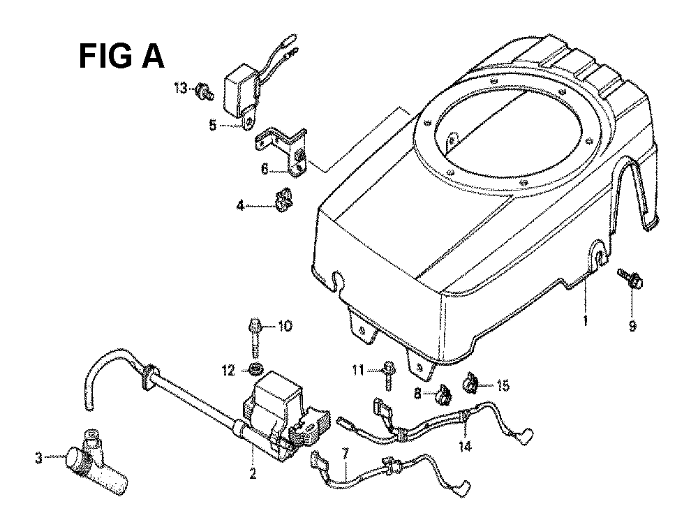 Fig-10 Diagram and Parts List for GXV160 Type A1 Honda Engine
