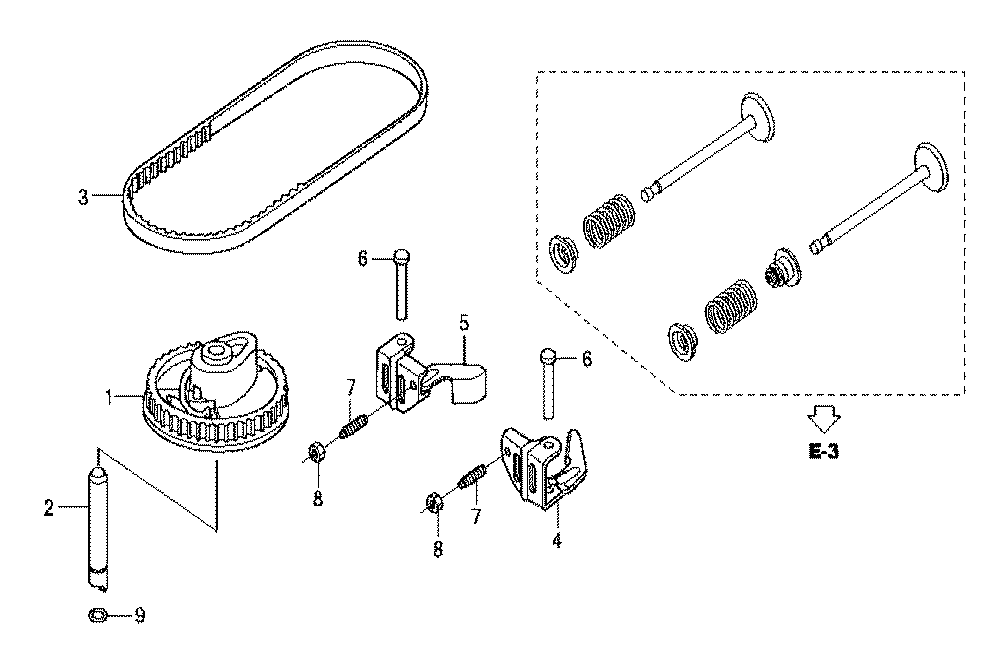 Fig-0 Diagram and Parts List for GCV160LE Type N7A1 Honda Engine