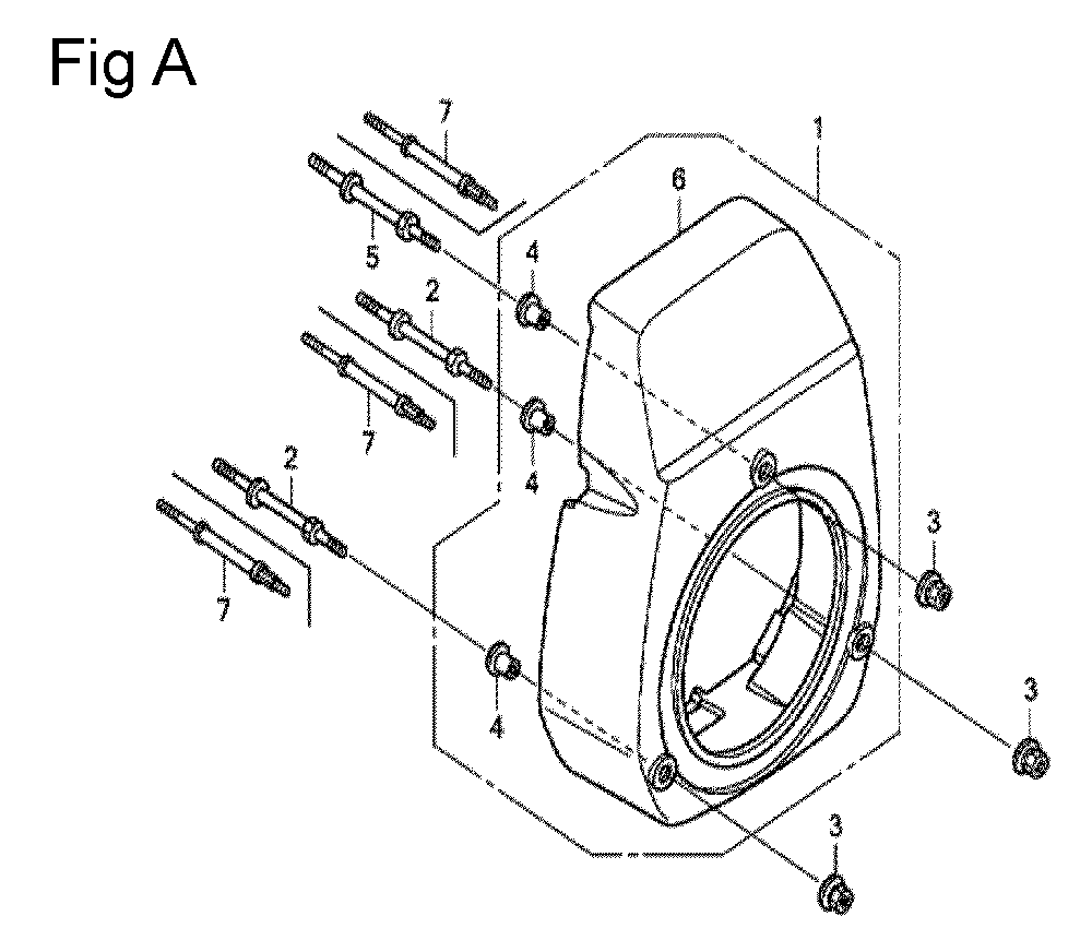 Fig-1 Diagram and Parts List for GC135 Type SHE1 Honda Engine
