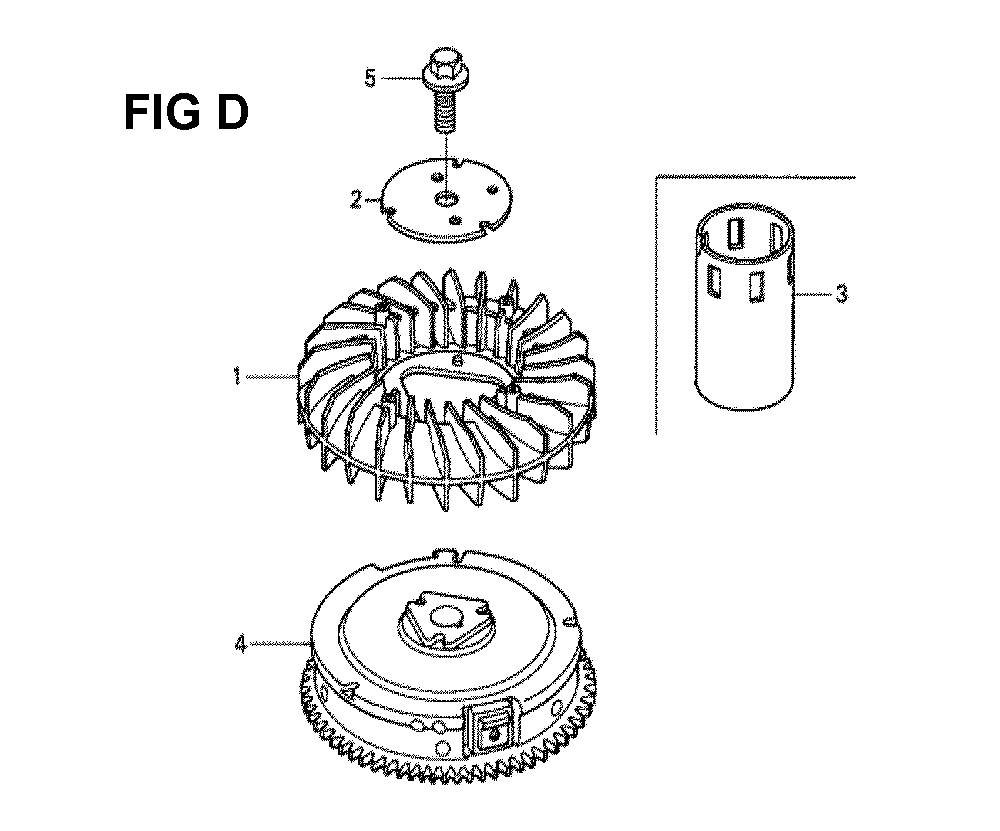 Fig-12 Diagram and Parts List for GXV530 Type QEA3A Honda Engine